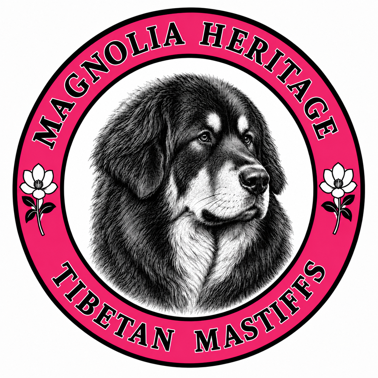 Magnolia Heritage Tibetan Mastiffs logo